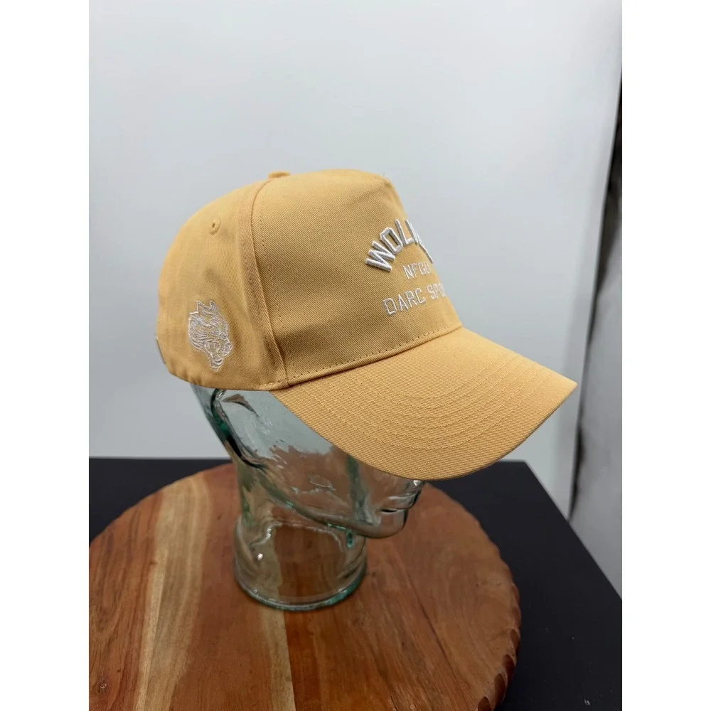 Darc Sport Wolves NFGU Baseball Cap Men OS Yellow Limited Edition 195/500 Hat
